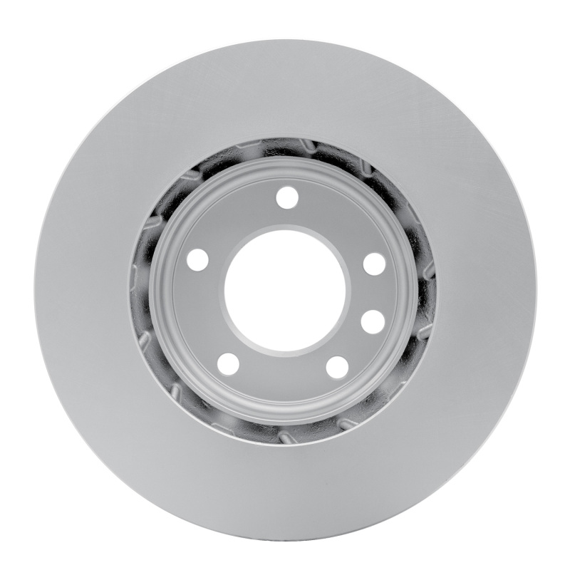 Porsche Cayenne Brake Rotor (1) - Left Front - R1 Concepts - GEOSPEC Coated - `03-`18